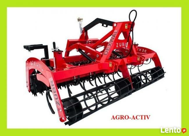 Agregat Uprawowo Siewny z Hydropakiem ŻUBR 3.0 wał RUROWY DE