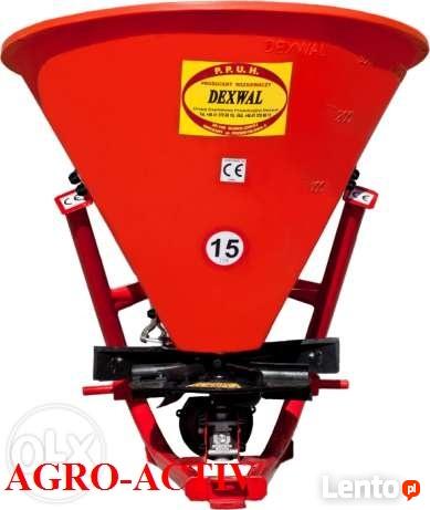 Rozsiewacz Lejkowy Jednoturbinowy 500 550 L DEXWAL AGRO-ACTI