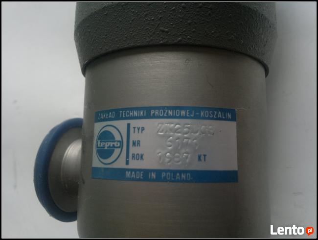 zawór próżniowy ZK25LCS, Tepro, Zakład Techniki Próżniowej