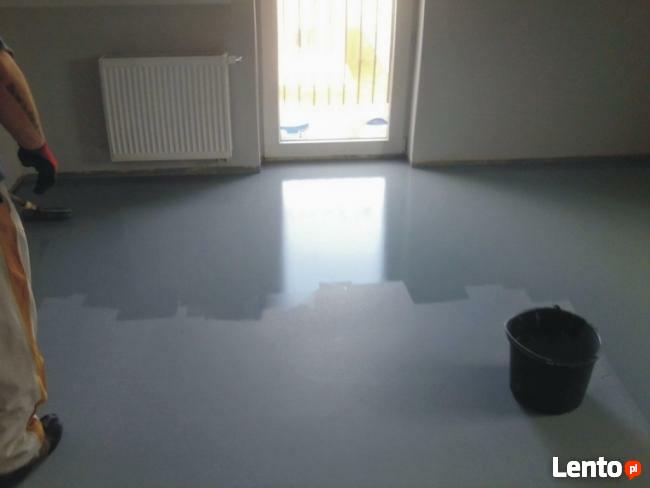 Posadzki przemysłowe żywiczne naprawa posadzek Łódź