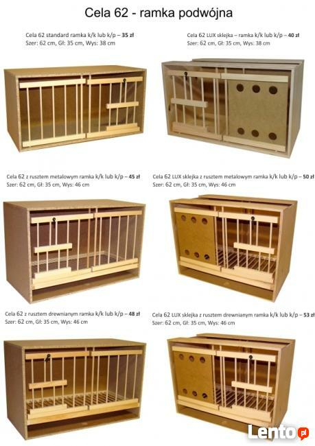 Gołębniki oraz akcesoria do hodowli