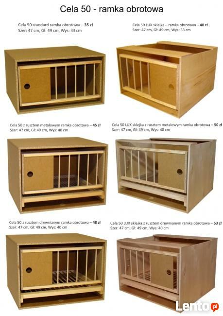 Gołębniki oraz akcesoria do hodowli