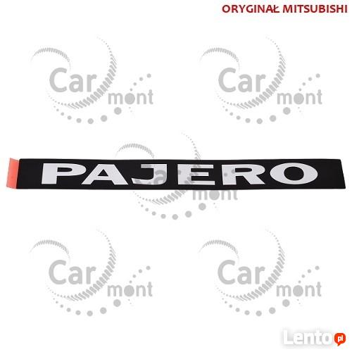NAKLEJKA NAPIS OSŁONA KLAMKI PAJERO - CHROME - PAJERO III