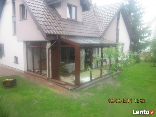 Zabudowy tarasów, basenów - ogrody zimowe