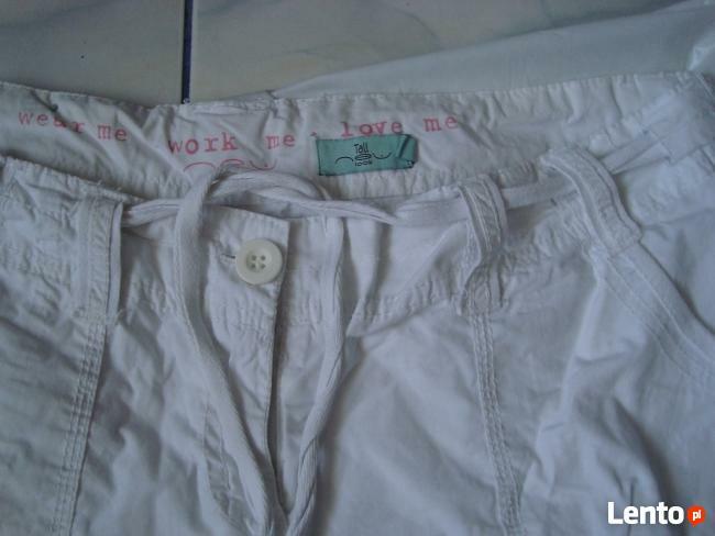 Spodenki damskie białe Tall look