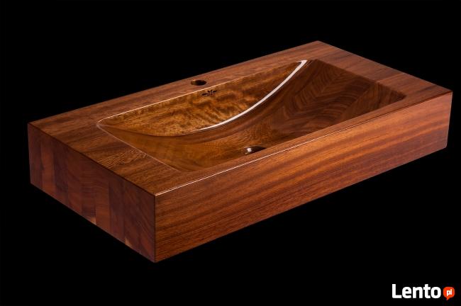 Drewniana umywalka Madera Inspiro Kinia Design *wyposażenie