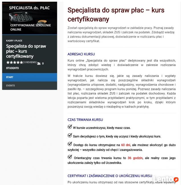 Kurs „ Obsługa programu PŁATNIK” - SPD SZKOLENIA