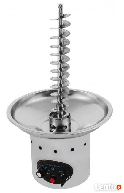 Profesjonalna fontanna czekoladowa 2 kaskady wesela śluby