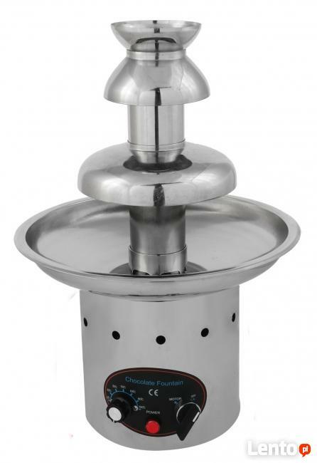 Profesjonalna fontanna czekoladowa 2 kaskady wesela śluby