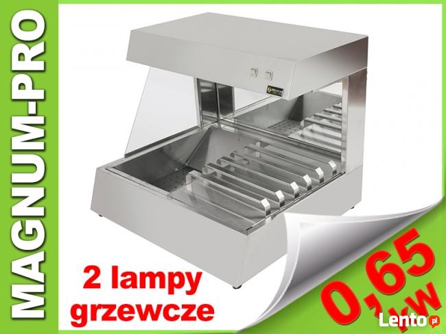 Witryna grzewcza ekspozycyjna do frytek INOX