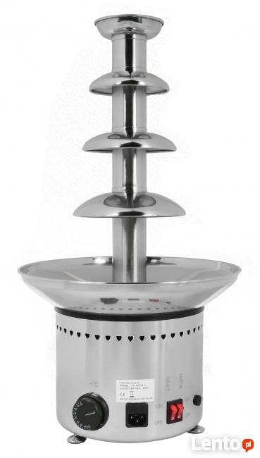 Fontanna czekoladowa cateringowa na wesela