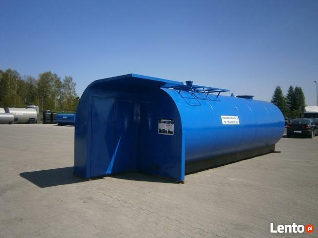 Zbiornik Stalowy 26 000 l Dwupłaszczowy AMAX Paliwo