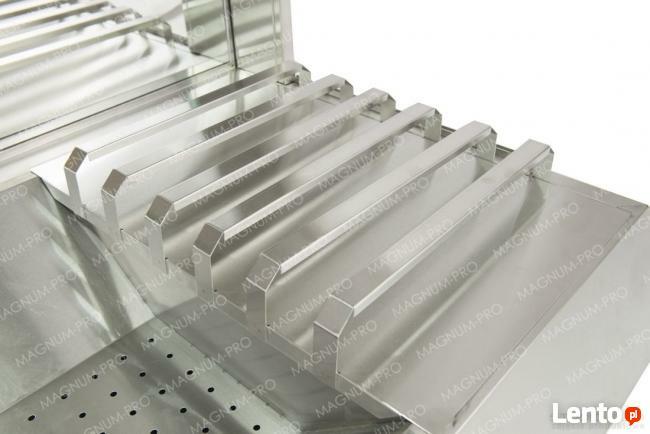 Witryna grzewcza ekspozycyjna do frytek INOX