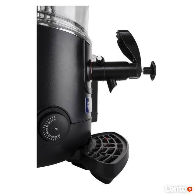 Podgrzewacz do czekolady dyspenser czarny 10L FV