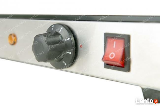 Szklana płyta grzewcza do pojemników GN i naczyń