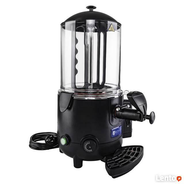 Podgrzewacz do czekolady dyspenser czarny 10L FV