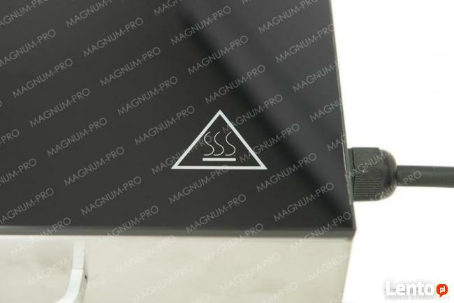 Szklana płyta grzewcza do pojemników GN i naczyń