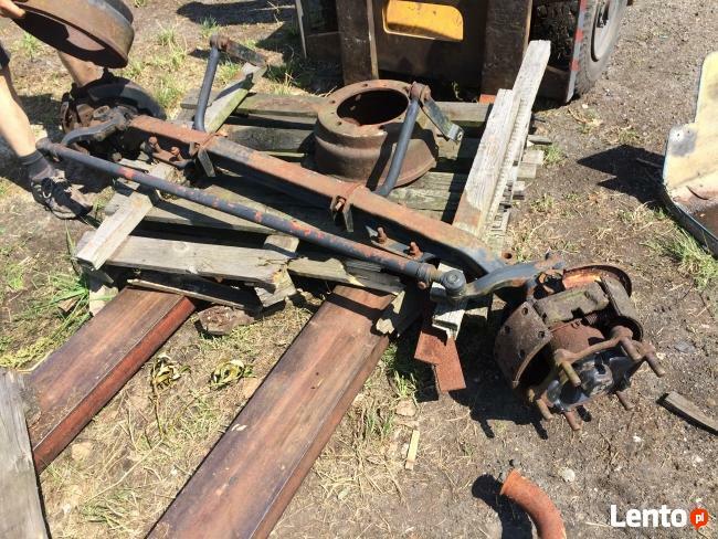 MAN 8-150 zawieszenie, wydech , części