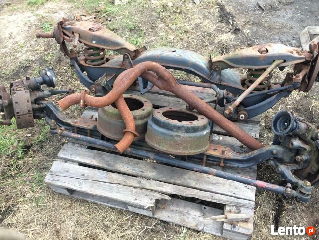 MAN 8-150 zawieszenie, wydech , części