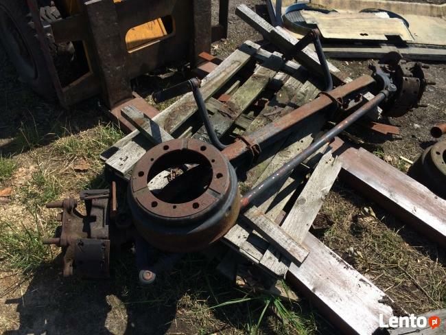 MAN 8-150 zawieszenie, wydech , części