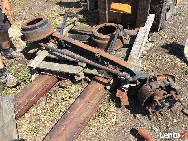 MAN 8-150 zawieszenie, wydech , części