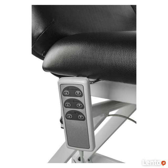 Łóżko do masażu wytrzymałe czarne FV