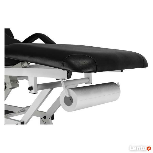 Łóżko do masażu wytrzymałe czarne FV