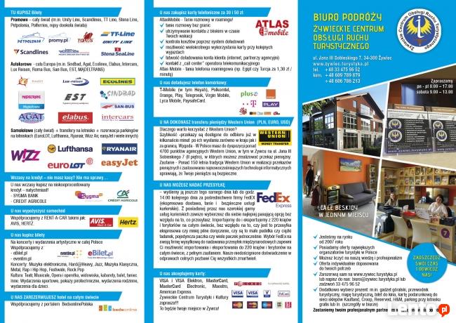 Biuro Podróży Żywieckie Centrum Turystyki i Kultury