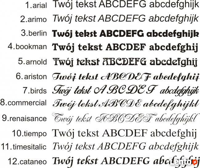 Tabliczki grawerowane NA DRZWI