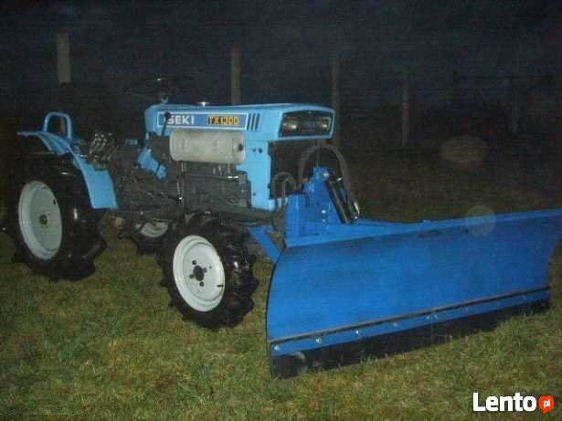 Pług do śniegu mini traktor iseki yanmar kubota