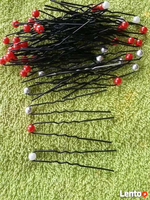 Kokówki spinki ozdoby do włosów wyprzedaż