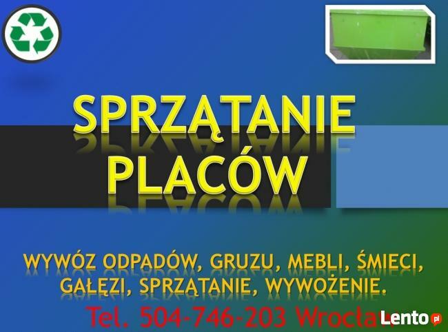 Sprzątanie podwórek, tel 504-746-203. Firma sprzątająca