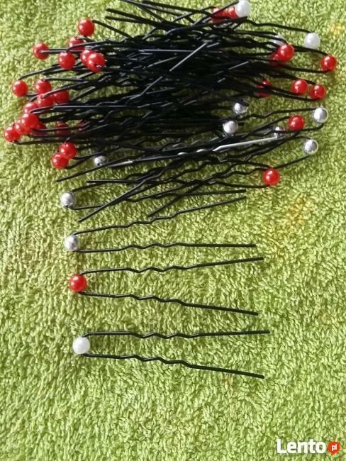 Kokówki spinki ozdoby do włosów wyprzedaż