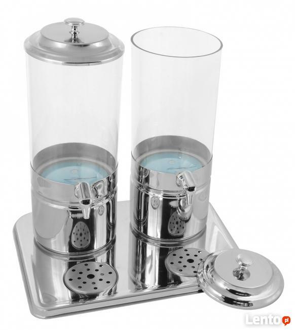 Podwójny dozownik do soków 2x7L + wkład chłodzący