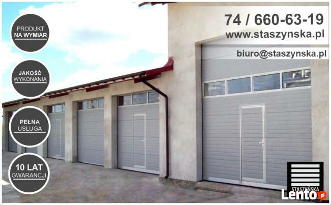 BRAMY SEGMENTOWE OCIEPLANE GARAŻOWE, PRZEMYSŁOWE, ROLOWANE