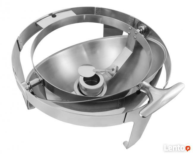 Podgrzewacz stołowy roll top okrągły z kociołkiem