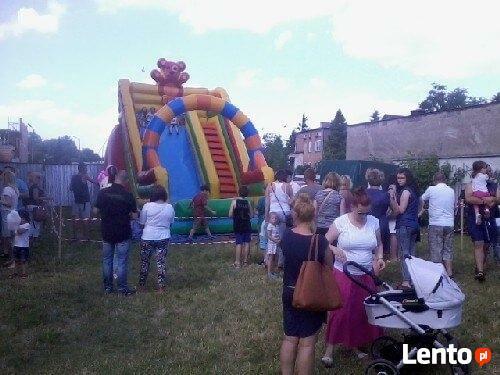 Dmuchańce, zamki dmuchane, zjeżdżalnie dmuchane, wata cukrowa