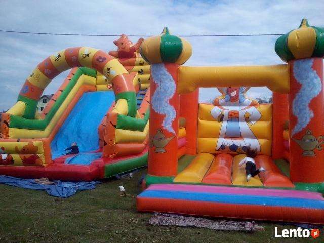 Dmuchańce, zamki dmuchane, zjeżdżalnie dmuchane, wata cukrowa