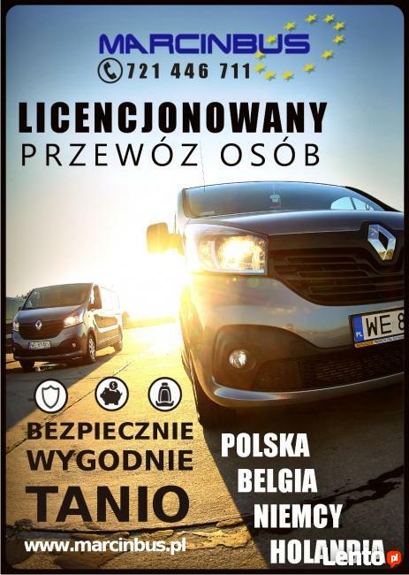 Licencjonowany Przewóz Osób i Paczek Polska-Holandia-Polska