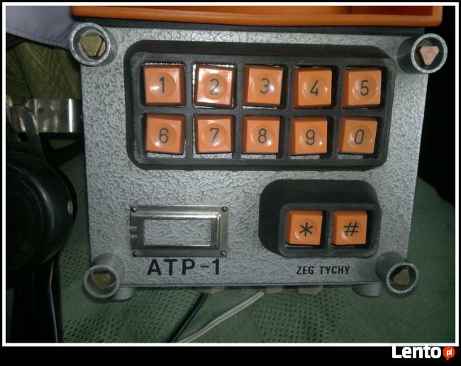 aparat telefoniczny ATP 1 , zeg tychy