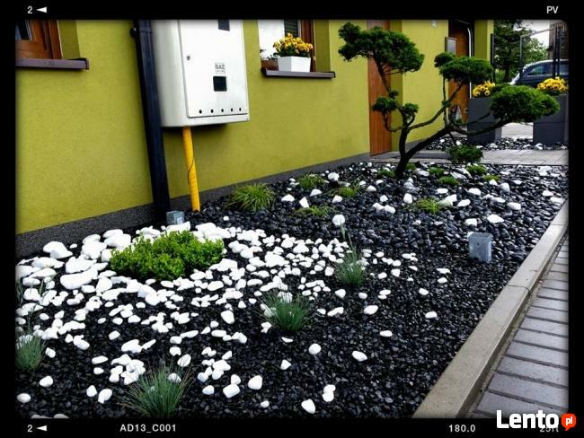 Otoczak Nero Ebano Czarny Kamień do Ogrodu Worek big-bag