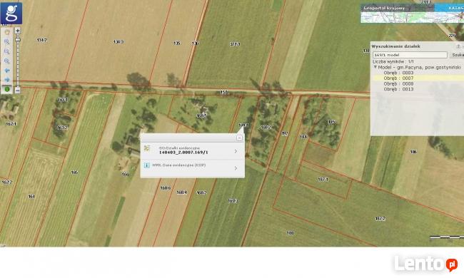 Działka rolno - budowlana