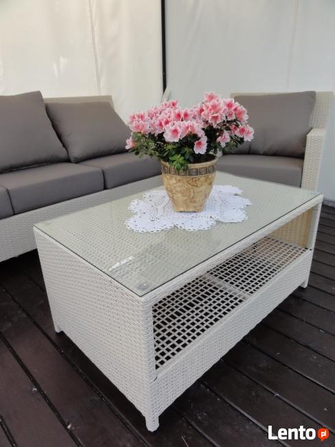 Meble ogrodowe z technorattanu MALWA