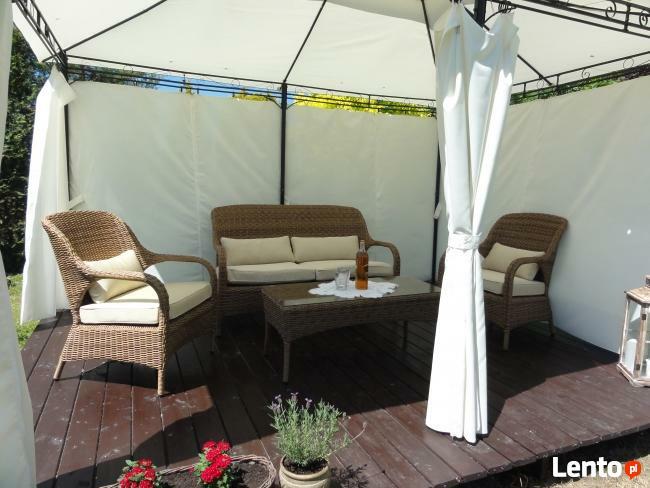 Meble ogrodowe z technorattanu FREZJA