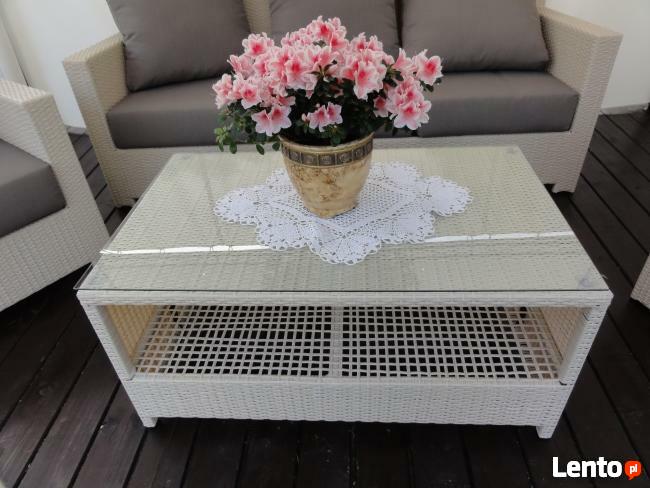 Meble ogrodowe z technorattanu MALWA