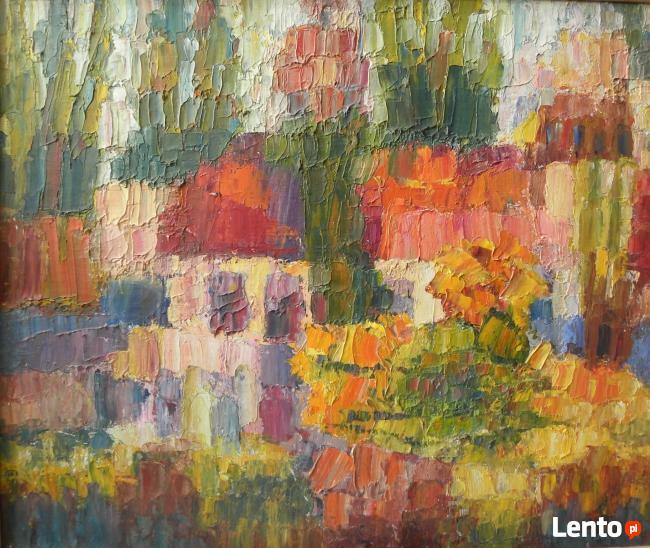 Natura, pejzaż, wnętrze, olej, Renata Bulicz (Wojtkiewicz)