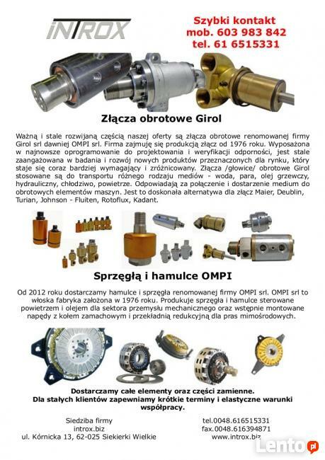 złącza obrotowe do pneumatyki hydrauliki - wielokanałowe