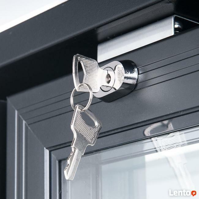 Witryna chłodnicza do butelek chłodziarka jednodrzwiowa