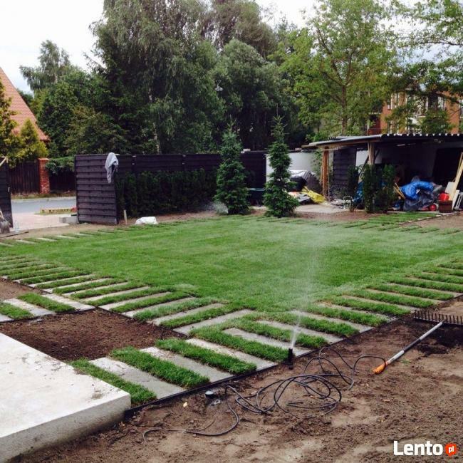 Usługi ogrodnicze, trawniki, koszenie, cięcie żywopłotów