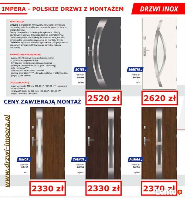 Tanie drzwi z montażem Wrocław, Opole i okolice